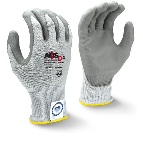 RADIANS AXIS D2 RWGD101 PU PALM COATED - Cut Resistant Gloves